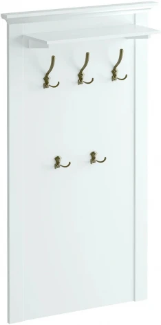 Вешалка ОГОГО для одежды Reina (ЛДСП/Белый)