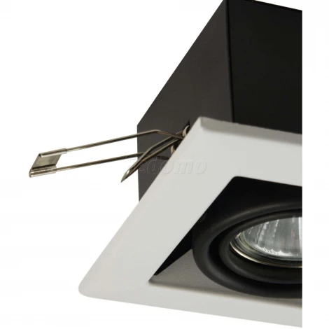 Встраиваемый светильник Metal Modern GU10 1x50Вт Maytoni Technical DL008-2-01-W (220V)