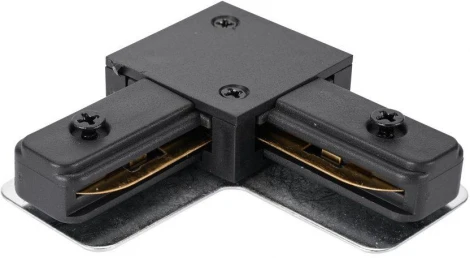 Угловой коннектор однофазный Lucia Tucci Concone LTP-CN001L-B