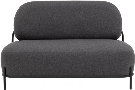 Диван Stool Group Стоун рогожка тёмно-серый УТ000036927