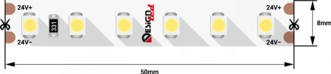 Светодиодная лента DesignLed LUX DSG3120-24-NW-33