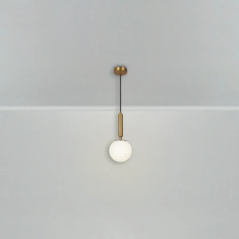 Подвесной светильник Freya Zelda FR5124PL-01BS (220V, на проводе, шар)