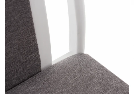 Стул деревянный aron soft white / light grey