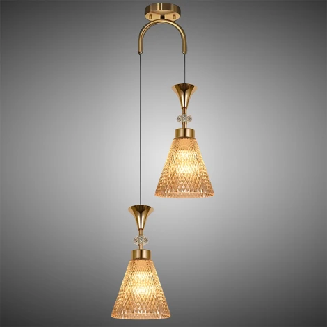 Подвесной светильник Reluce 02005-0.9-02 AMBER (220V, на проводе)