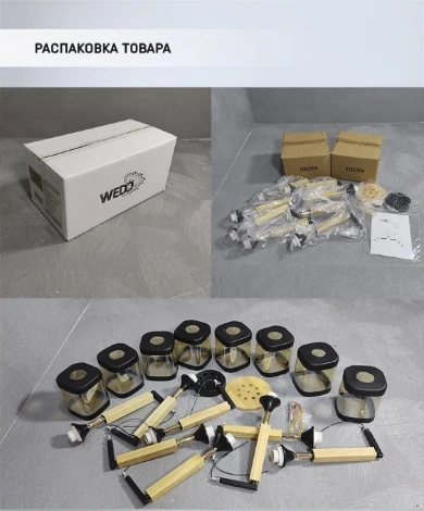 Потолочная люстра Wedo Light Kaleri WD3506/8C-BK-AM