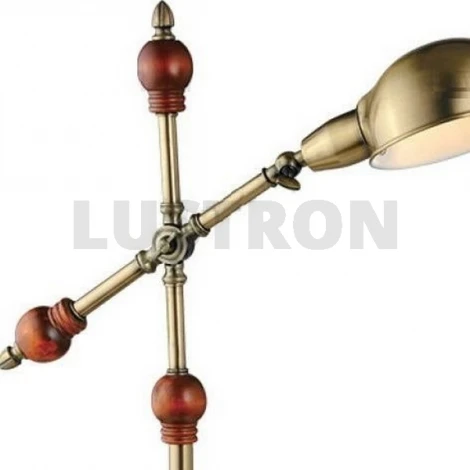 Торшер N-Light 821 821-01-04 красное дерево+бронза