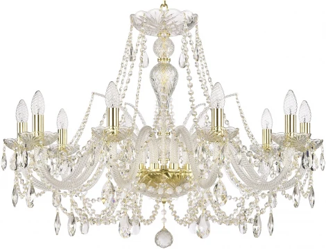 Подвесная люстра Art Classic 11.05 11.05.10.300.Gd.Sp (220V, на цепи, подсвечник, свеча)