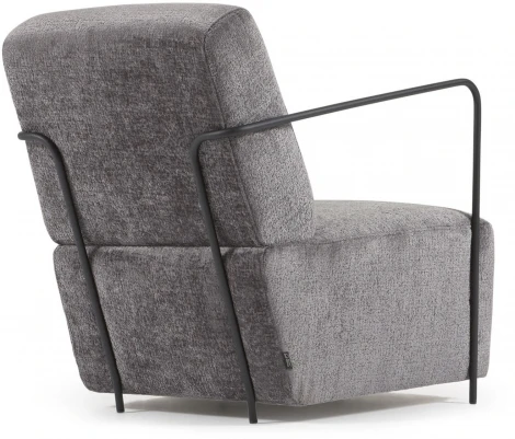 Кресло La Forma (ex Julia Grup) Gamer (Серый/ Сталь,Акрил,Сосна,Пена,Металл,Пенополиуретан)