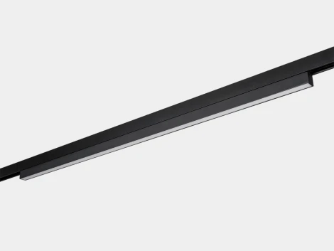 Трековый светильник светодиодный, магнитный, линейный, черный, 18Вт, 48V IP20, 4000К Lumker SY-LINK SY-LINK-900-BL-18-NW