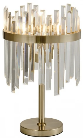 Интерьерная настольная лампа Aployt Melisa APL.747.04.01 (220V, хрусталь, подвески, выключатель)