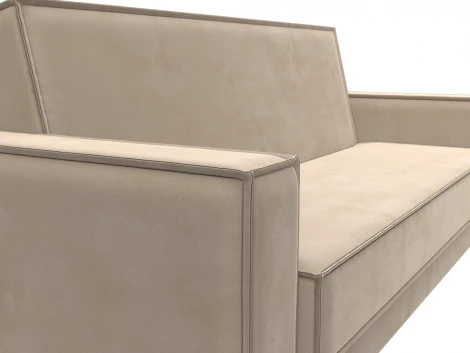 Диван-книжка Куба (Бежевый/Велюр) Лига Диванов арт.122039