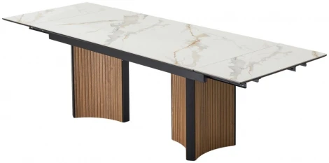 Стол СТРАДИВАРИ 180 цвет 116 BG, керамика / Дуб Американский M-City 64413