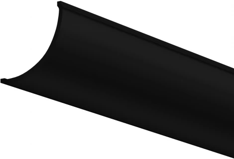 Рассеиватель для профиля 16×16 дуга, черный, 2 м Maytoni 642027