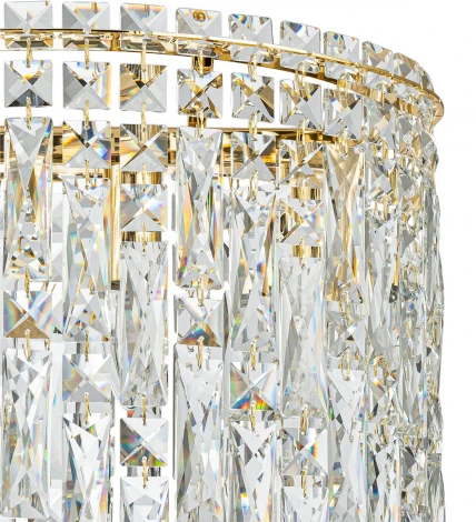 Подвесная люстра 12041/10P Gold Indigo Carletti V000443 (220V, на цепи)