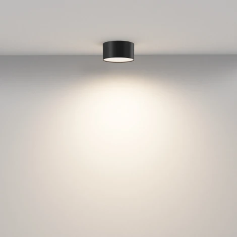 Потолочный светильник круглый Maytoni Zon C032CL-12W3K-RD-B (LED, 220V, круглые)