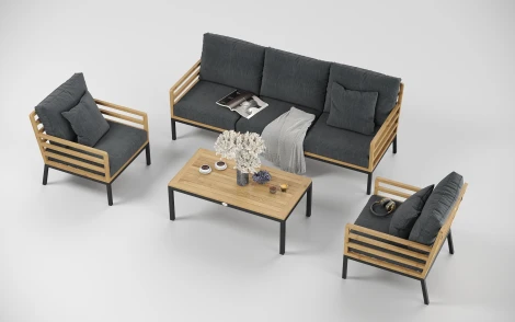 Лаунж зона Gardenini Premium PatioCalma long LPPCLM.010800.S3