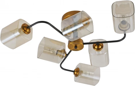 Потолочная люстра на штанге Rivoli Merula 9142-306