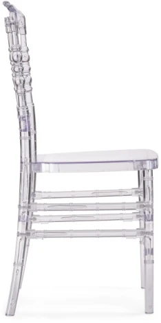 Пластиковый стул Woodville Chiavari 1 clear white 15588