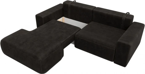 Диван угловой Лига-036 НПБ Классик левый угол Лига Диванов (Велюр) арт.127728L