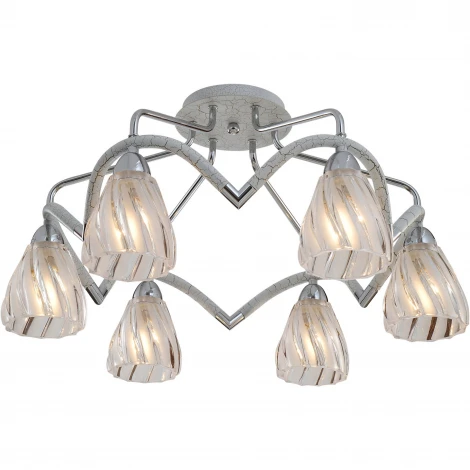 Потолочная люстра N-Light 407 407-06-13CWC chrome + white crack