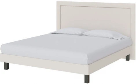 PROxSON Кровать London Boxspring Lift (Ткань: Рогожка Savana Milk (молочный)) 160x200