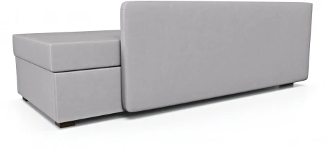 Диван-кровать Arsko Велес Угол левый велюр серый