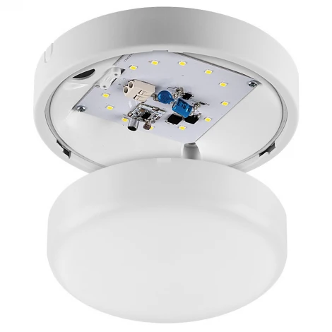 Светодиодный светильник Wolta ДПП01-7-021-4К-ОА 7Вт 4000К IP65 КРУГ с датчиком