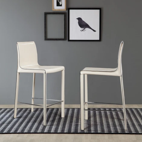 Стул полубарный Barrie, кожа бежевый Top Concept BARRIE 2000000000206