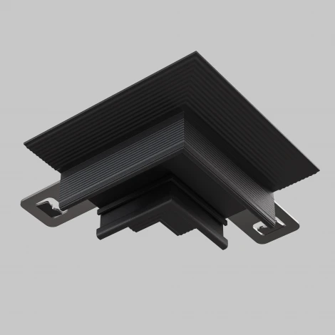 Коннектор/соединитель угловой встраиваемый черный Maytoni Accessories for tracks Basity TRA172CL-12B