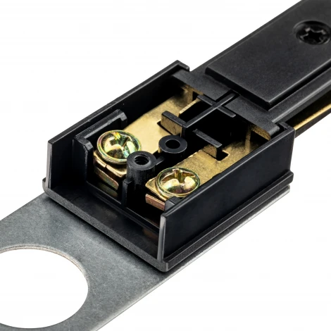 Коннектор питания для шинопровода, прямой, пластик/медь, черный Ritter Artline 59756 2