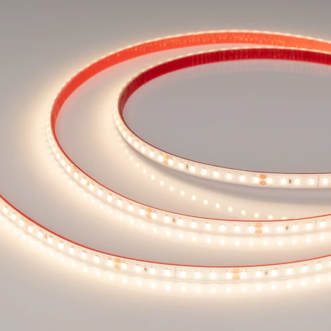 Светодиодная лента герметичная RTW-PR-A128-10mm 24V Warm3000 (9.6 W/m, IP66, 2835, 5m) (Arlight, высок.эфф.150 лм/Вт) 038739