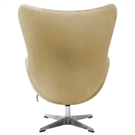 Кресло EGG STYLE CHAIR карамельный, искусственная замша Bradex Home арт.FR 1047