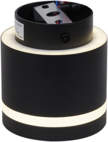 Точечный светильник Reluce 53001-9.5-001IL GX53+LED3W BK (220V)