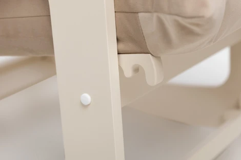 Кресло-трансформер Leset Флекси (Фанера,Металл,Велюр/Бежевый) арт.4687205513601