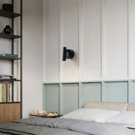 Настенный светильник LED с выключателем RUN Black ImperiumLoft Run01 (227225-23)