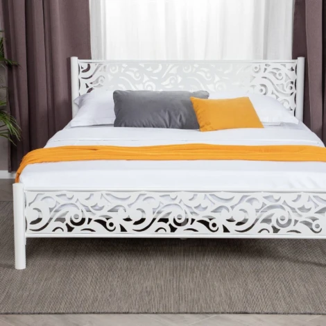 Кровать 180*200, белый шагрень Форвард Парма 102244