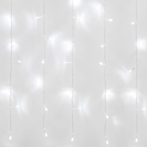 Занавес светодиодный, 3х2м. 160 светодиодов, белый свет Uniel ULD-C3020-160/DTA WHITE IP20