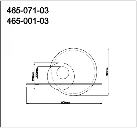Настенный светильник 465-071-03 Velante (LED, 220V, пульт управления, круглые)