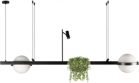 Подвесной светильник Loft It Jardin 10121/D (LED, 220V, на тросе, шарики, асимметрия)