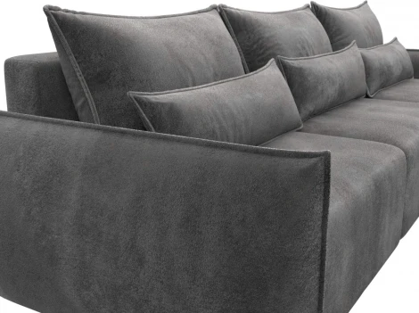 Диван угловой Лига-051 НПБ Лонг угол универсальный Лига Диванов (Велюр) арт.128667