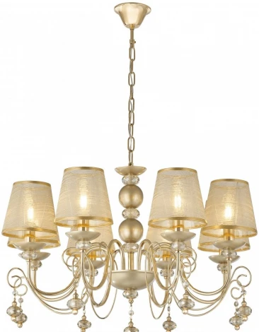 Подвесная люстра Arte Milano AM347620 347620/8 FGD (220V, подвески, на цепи)