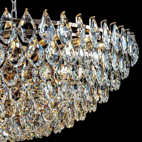 Подвесная люстра хрустальная Modelux ML.2363.30 GD