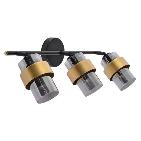 Настенно-потолочный спот Escada 1169/3A Black/Gold E14*40W