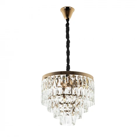 Подвесная люстра хрустальная Modelux MODELUX ML.844.6 GD