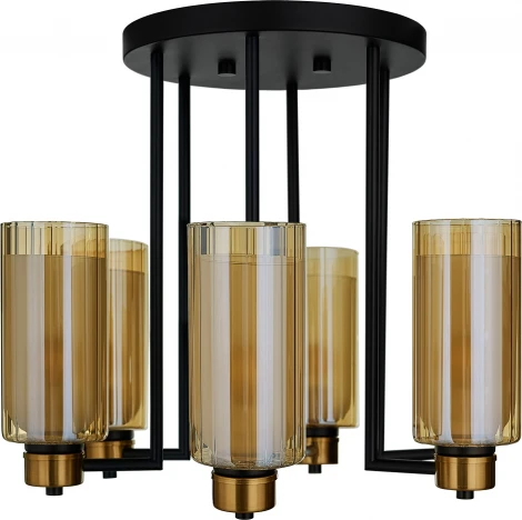 Потолочная люстра на штанге 33 Идеи CHN900.06.BL17.ASB-M15AM (220V)