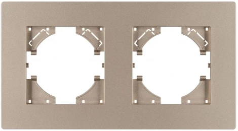 Рамка пластиковая FRM-PERIO-PL-2-GD (Arlight) 049753