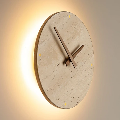 Настенный светильник светодиодный с часами Citilux Mares CL246015