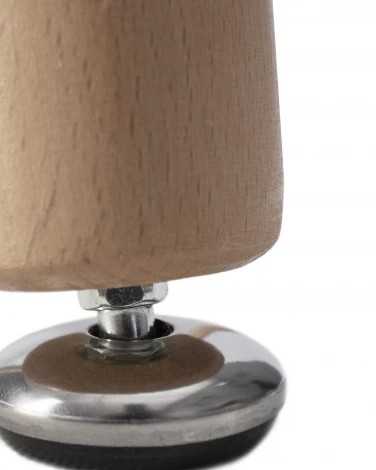 Стол обеденный SERRA (ножки светлый бук, столешница светло-серая)