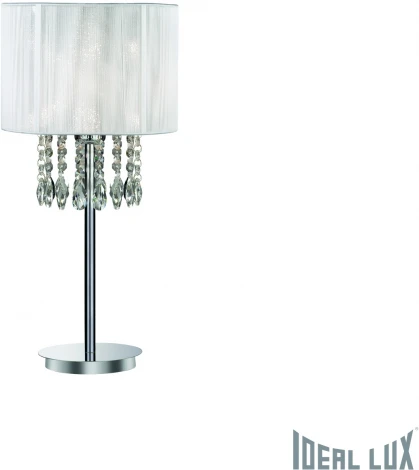 Интерьерная настольная лампа Ideal Lux Opera TL1 BIANCO