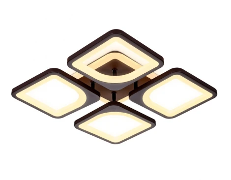 Потолочная люстра Ambrella Acrylica Original FA442 (регулировка яркости, LED, 220V, пульт управления, управление смартфоном, умный дом - PC.Lamper)